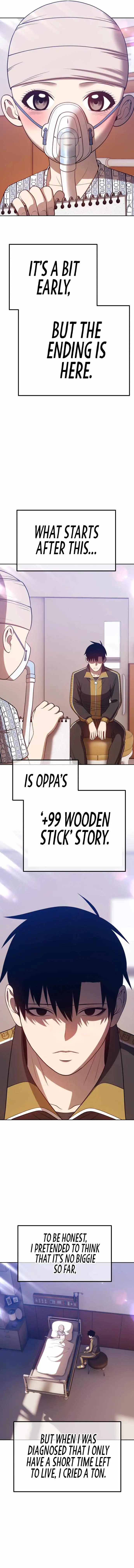 99 Wooden stick Chapter 35