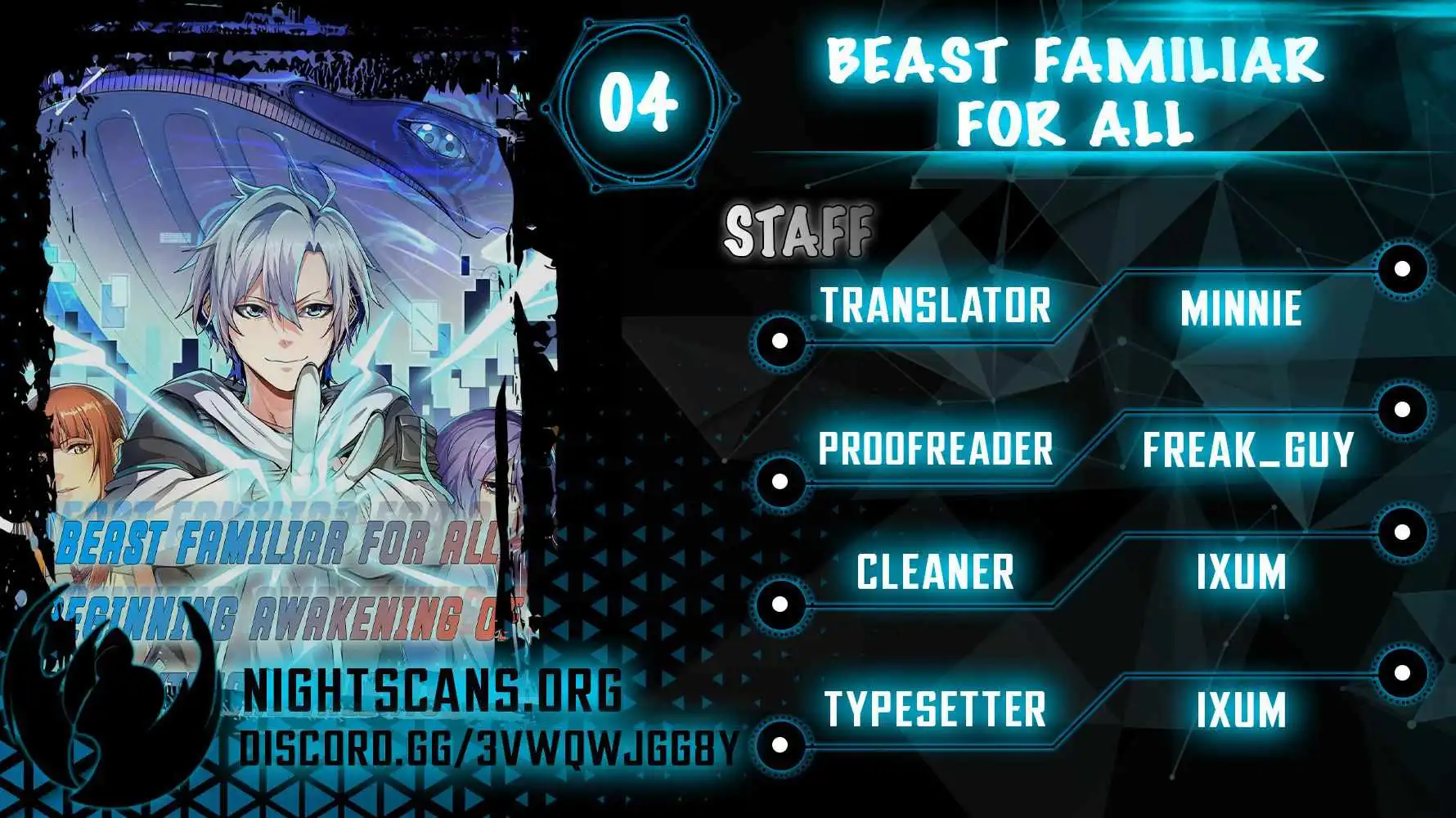 Beast Familiar for All: Beginning Awakening of Mythical Talents Chapter 4