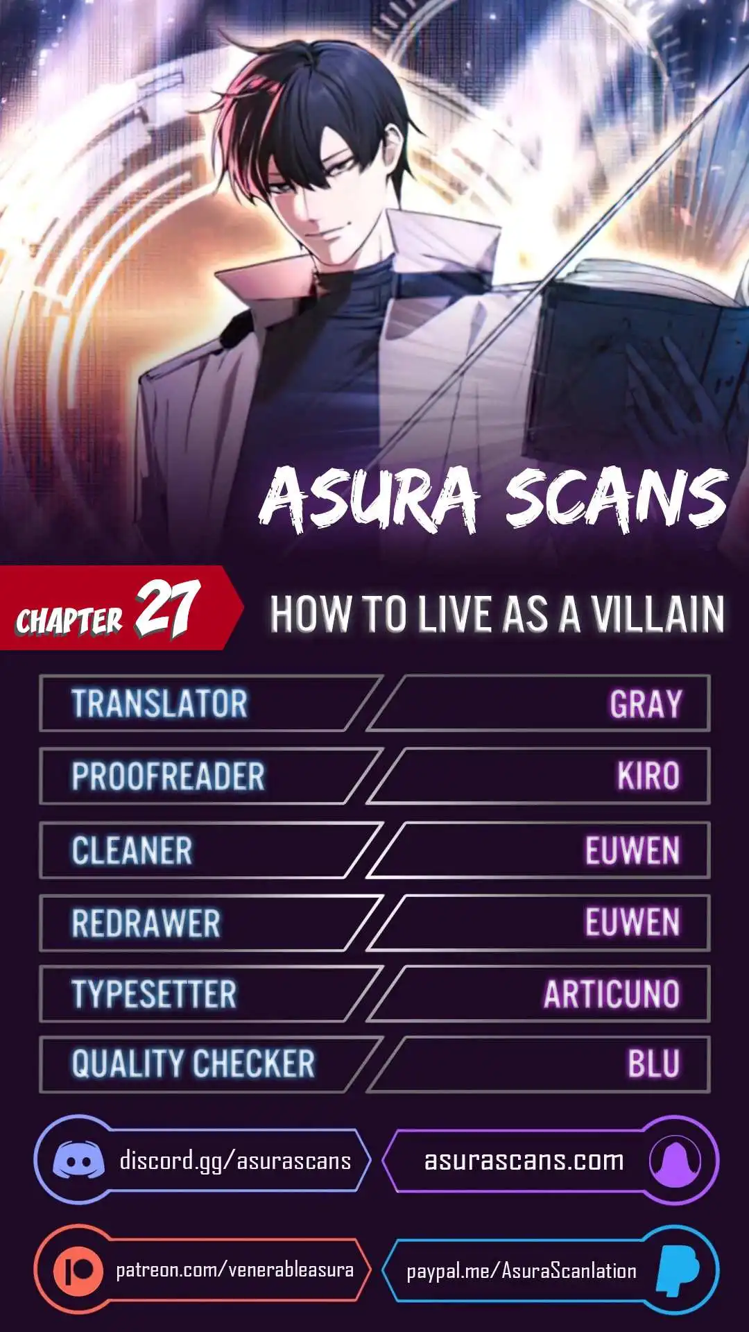 How to Live as a Villain Chapter 27