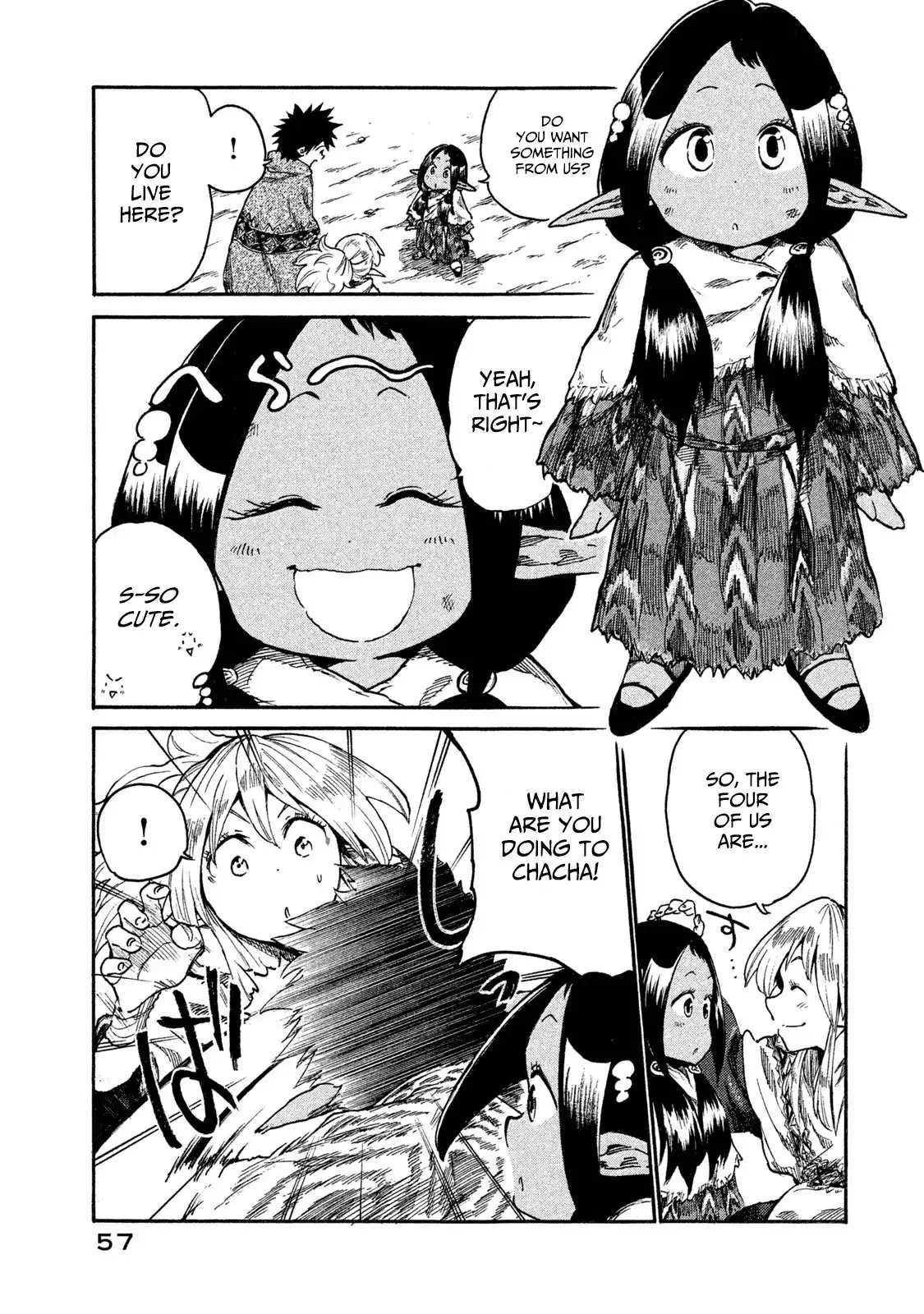 Mazumeshi Elf to Yuboku gurashi Chapter 13