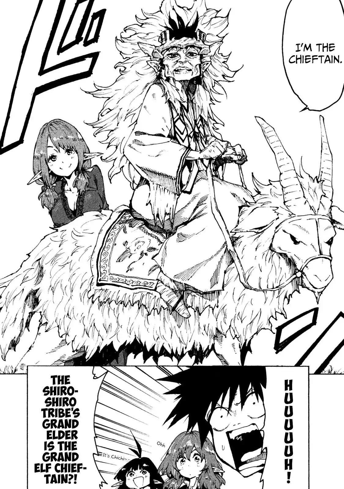 Mazumeshi Elf to Yuboku gurashi Chapter 24