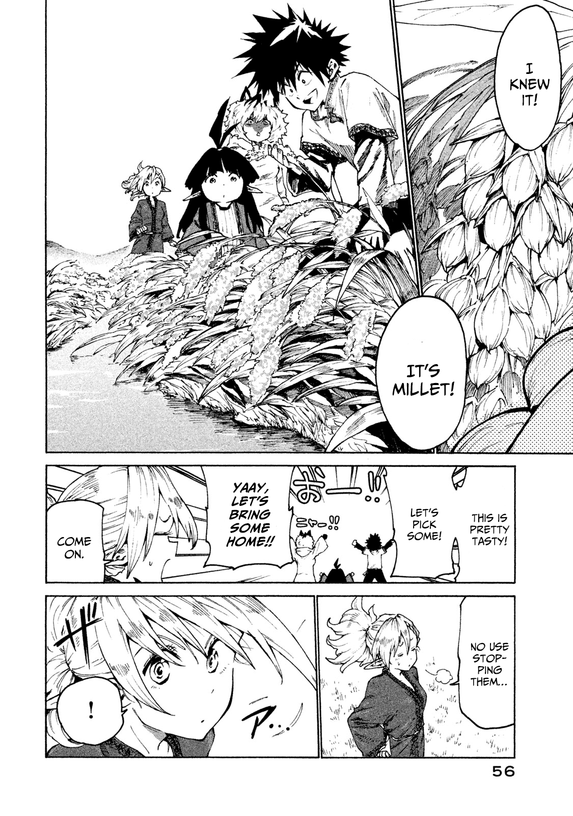 Mazumeshi Elf to Yuboku gurashi Chapter 27
