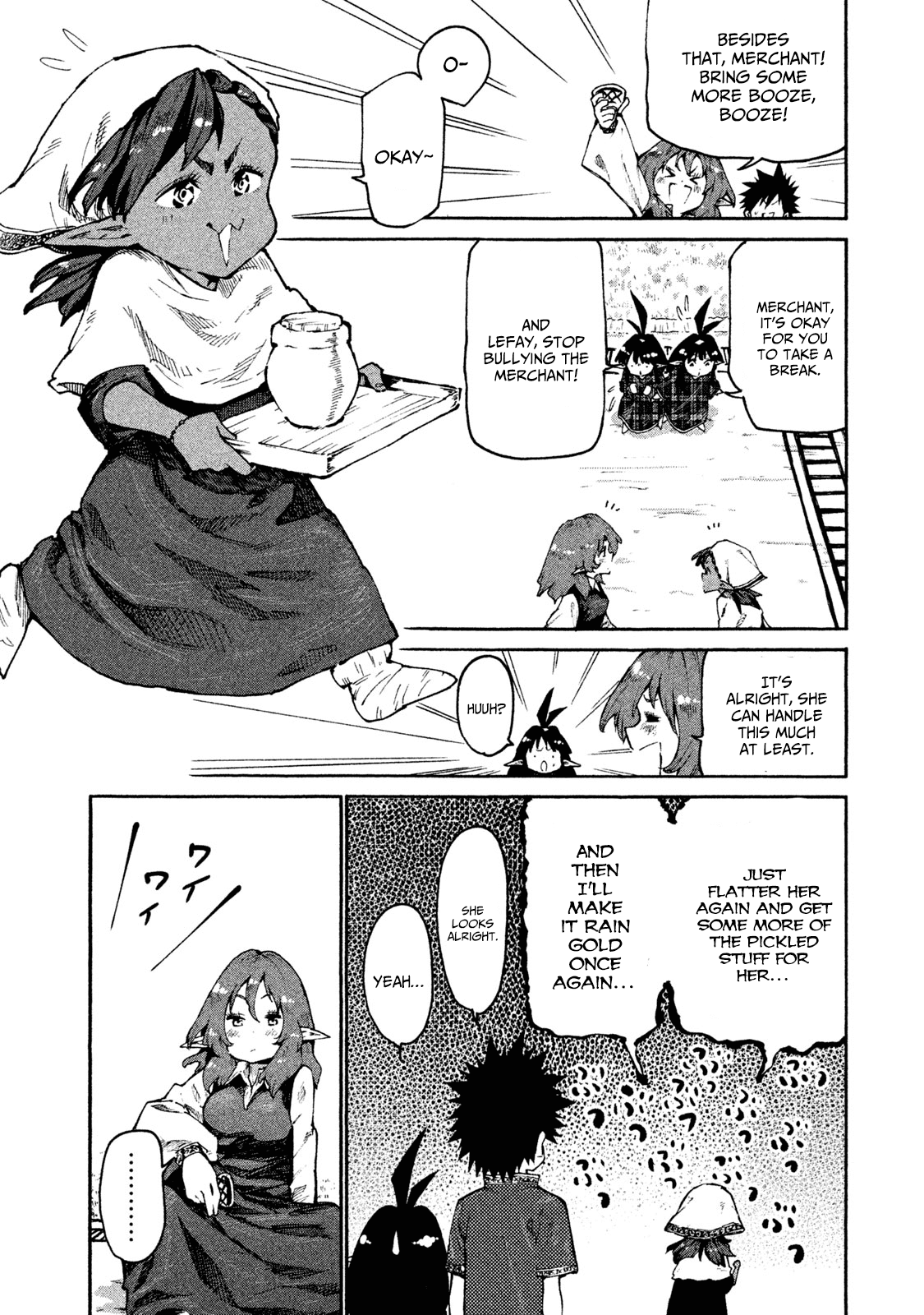 Mazumeshi Elf to Yuboku gurashi Chapter 30