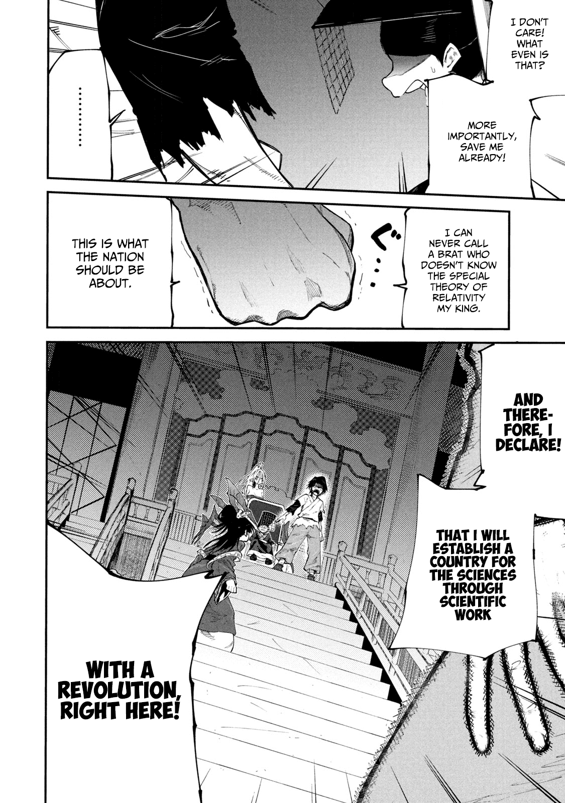 Mazumeshi Elf to Yuboku gurashi Chapter 42