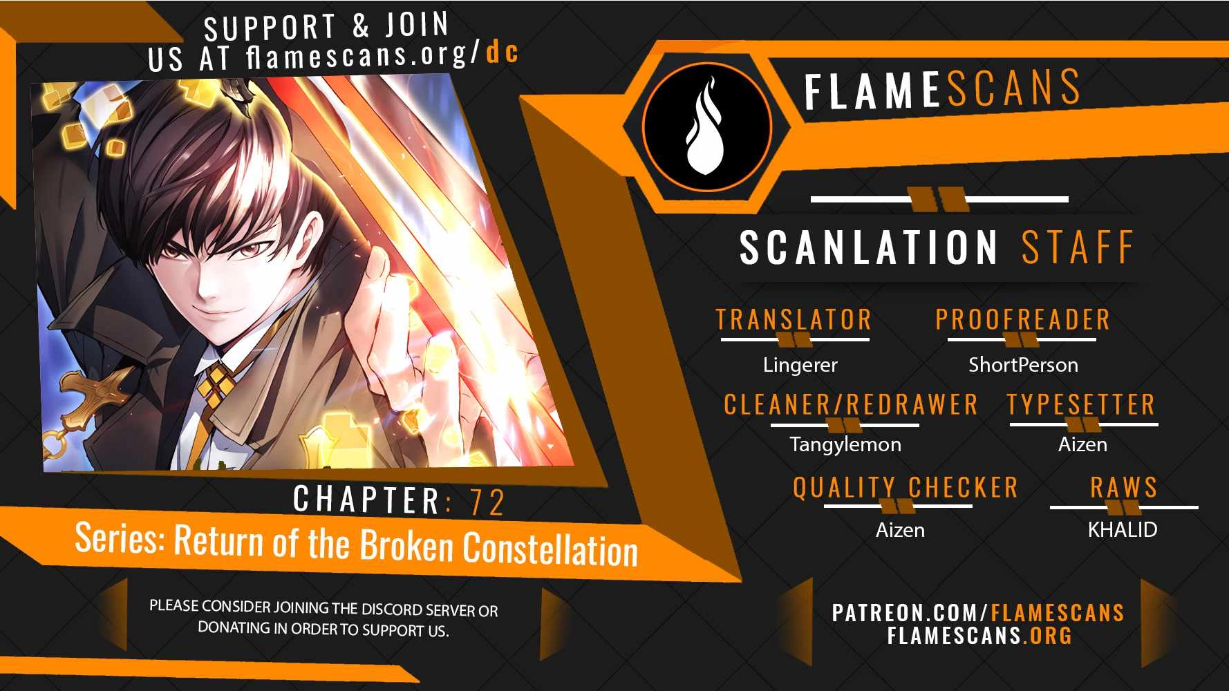 Return Of The Shattered Constellation Chapter 72