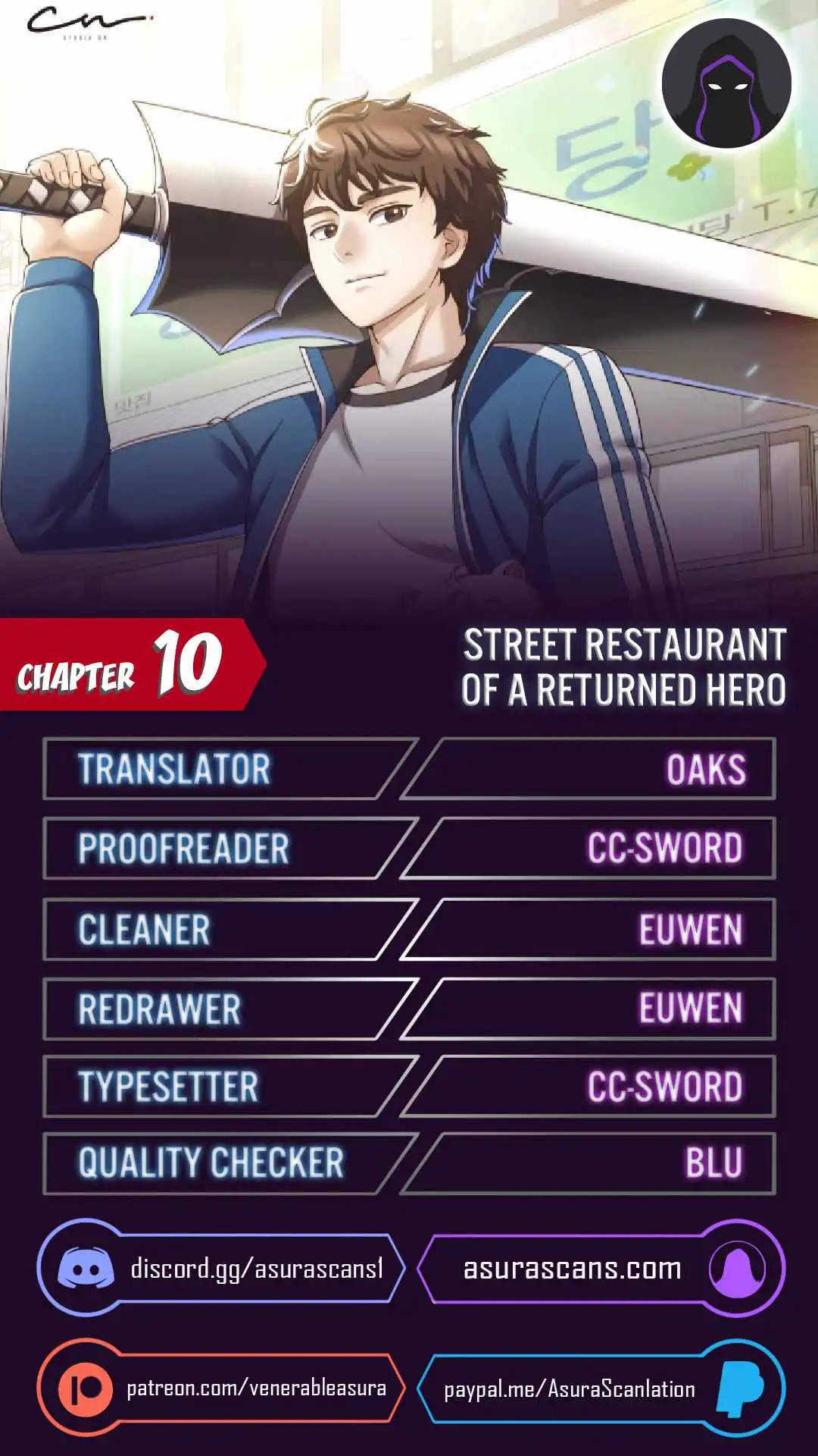 Street Restaurant of a Returned Hero Chapter 10