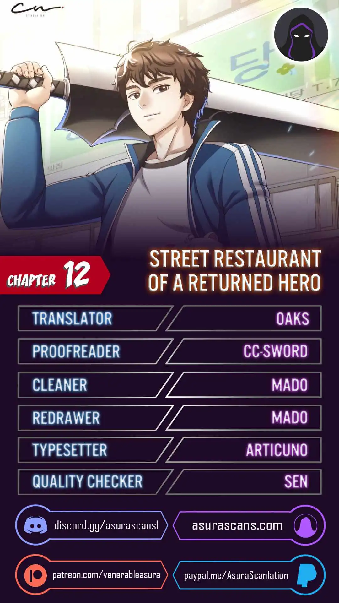 Street Restaurant of a Returned Hero Chapter 12