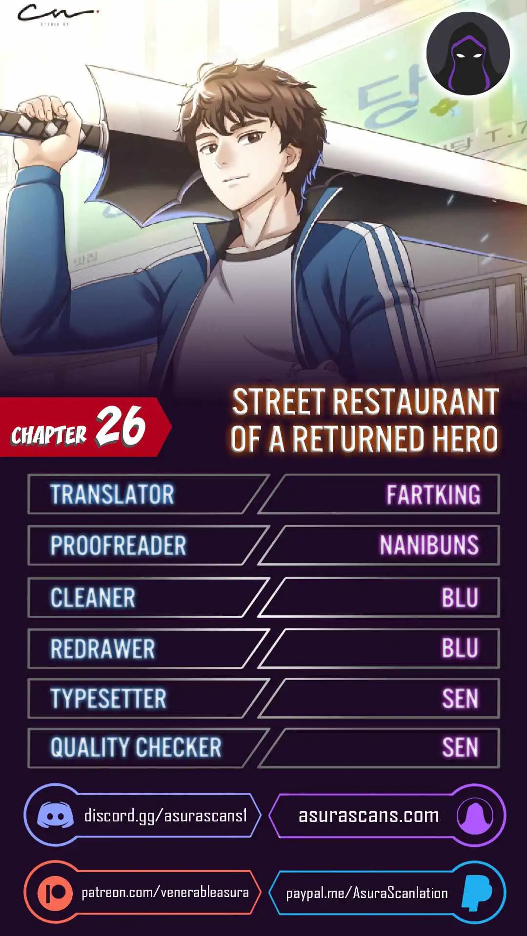 Street Restaurant of a Returned Hero Chapter 26