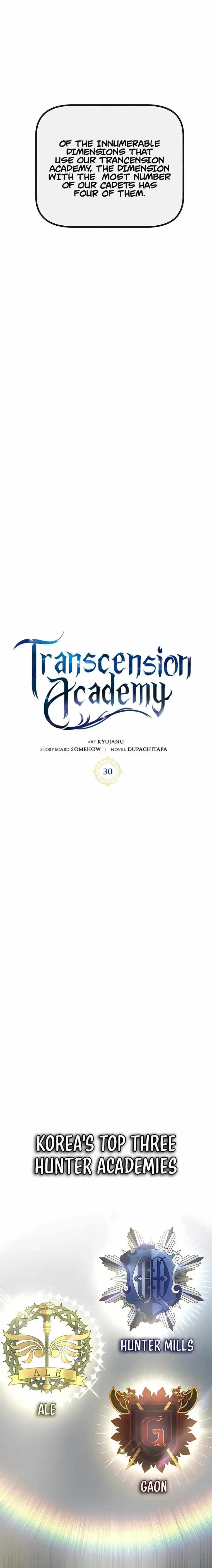Transcension Academy Chapter 30